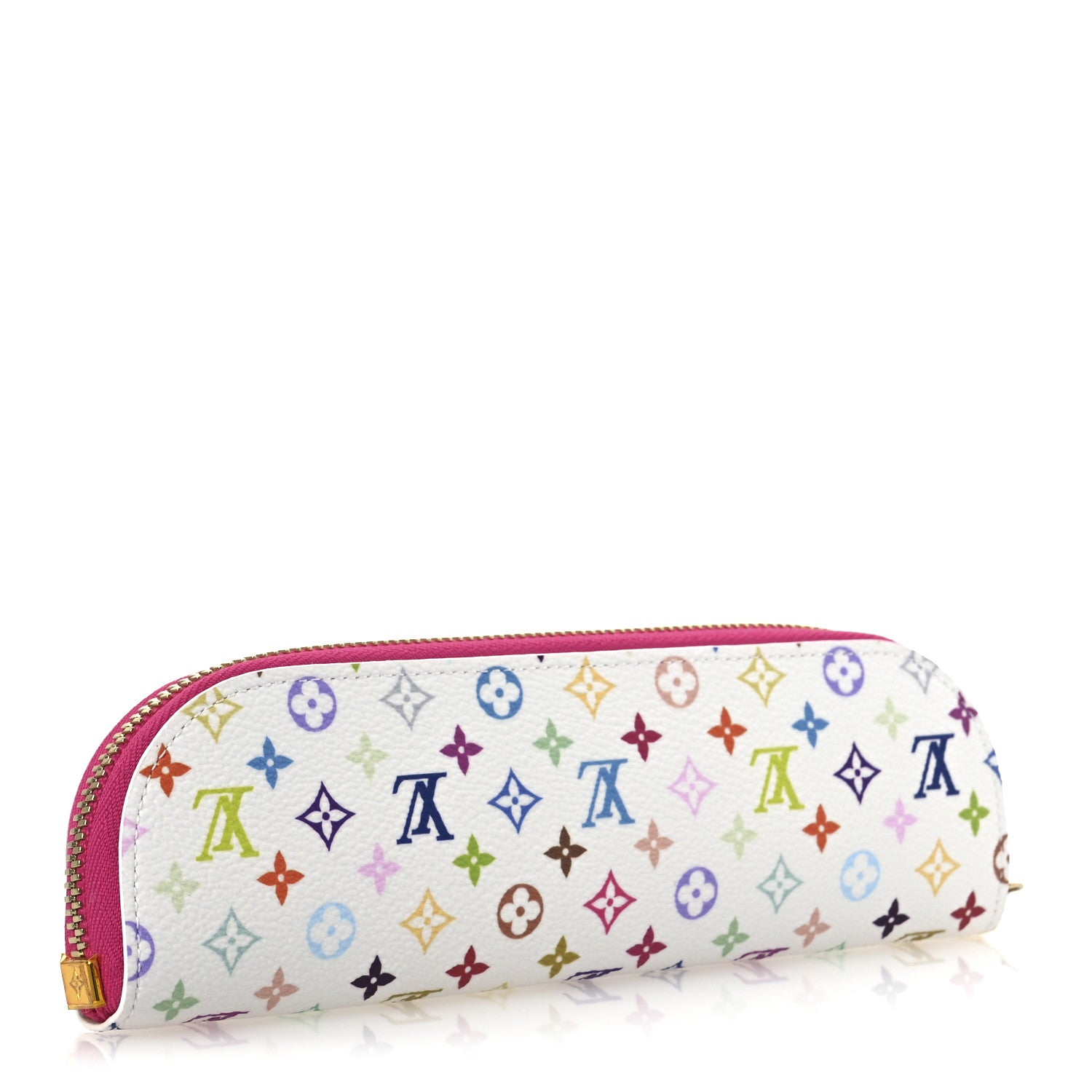 Louis Vuitton LV X TM Monogram Multicolor Charlotte Pencil Pouch Fuchsia 3 of 10