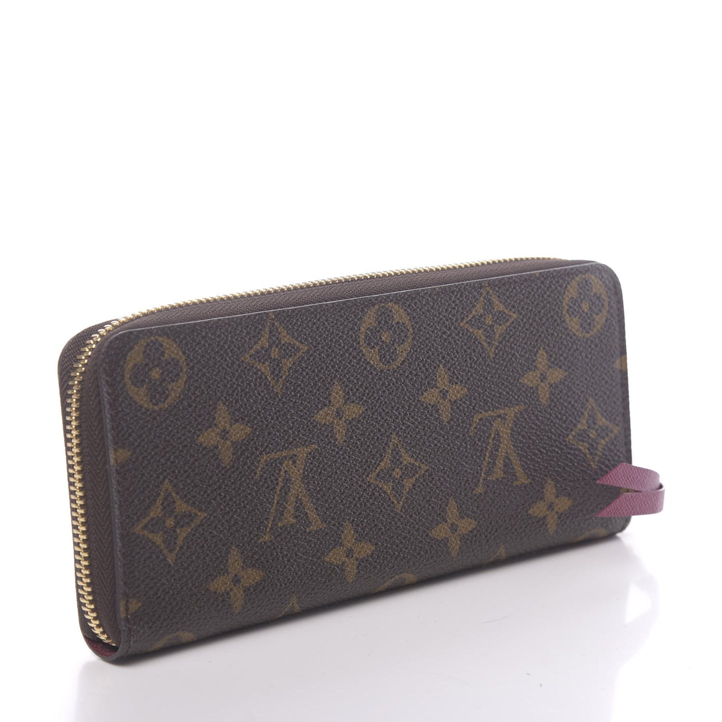 Monogram Clemence Wallet Fuchsia