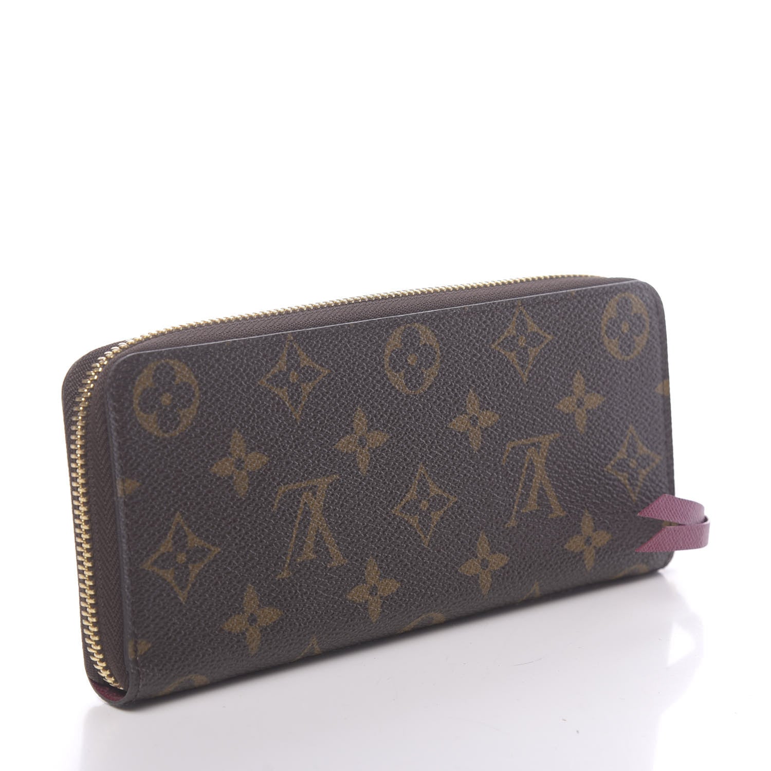 Louis Vuitton Monogram Clemence Wallet Fuchsia 3 of 7