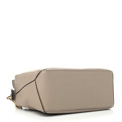 Loewe Grained Calfskin Small Puzzle Bag Sand Mink 3 of 9