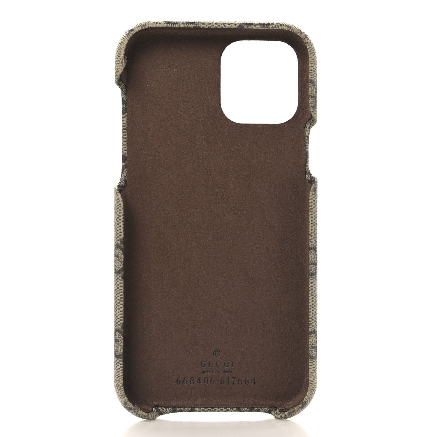 Gucci GG Supreme Monogram Ophidia iPhone 12/12 Pro Case 3 of 6