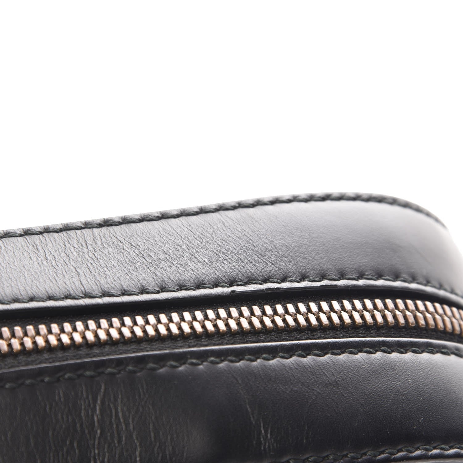 Gucci Calfskin Web Small Webby Bee Shoulder Bag Black 8 of 8