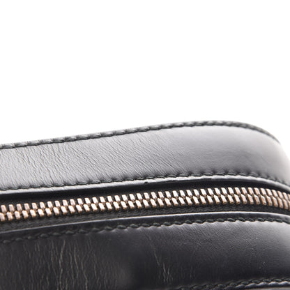 Gucci Calfskin Web Small Webby Bee Shoulder Bag Black 8 of 8