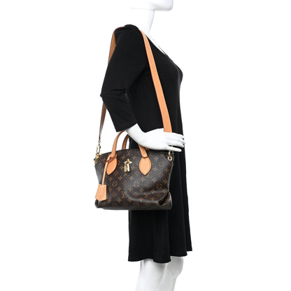 Louis Vuitton Monogram Flower Zipped Tote PM Beige 2 of 10