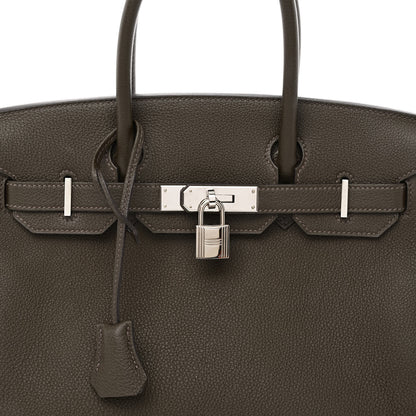 Hermes Togo Birkin 30 Eucalyptus 8 of 14