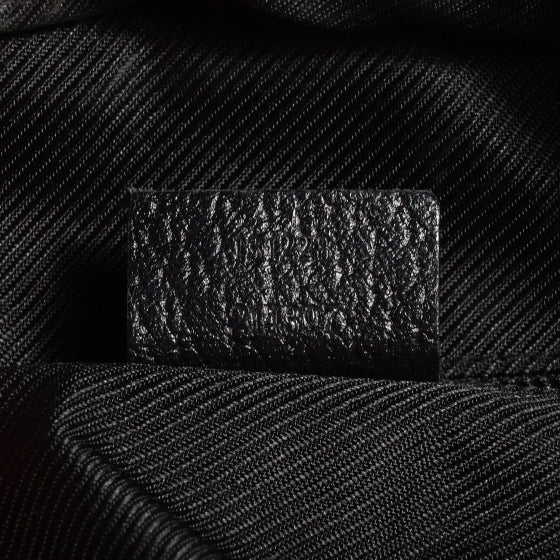 Gucci GG Monogram Small Web Handle Bucket Tote Black 7 of 7