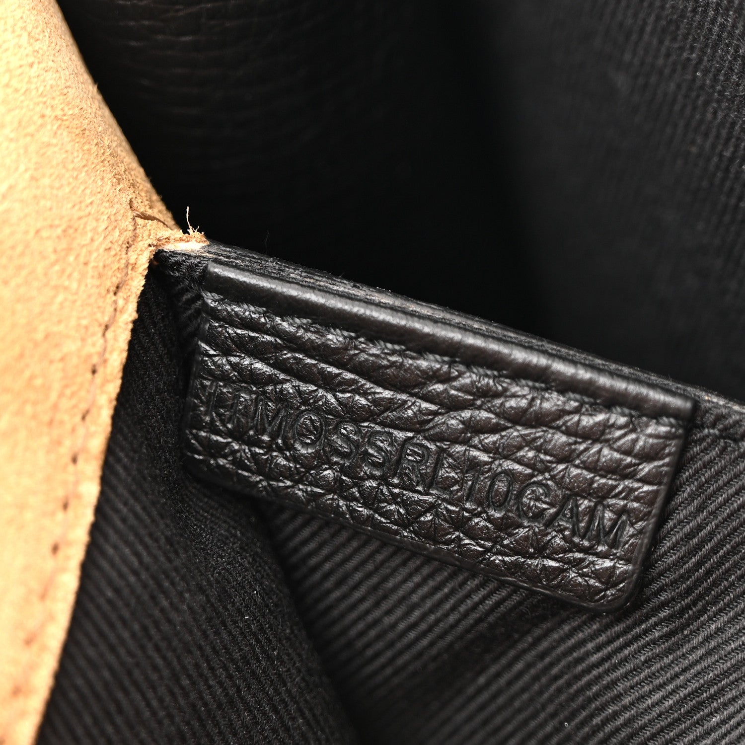 Burberry Derby Calfskin House Check Small Macken Crossbody Bag Black 7 of 10