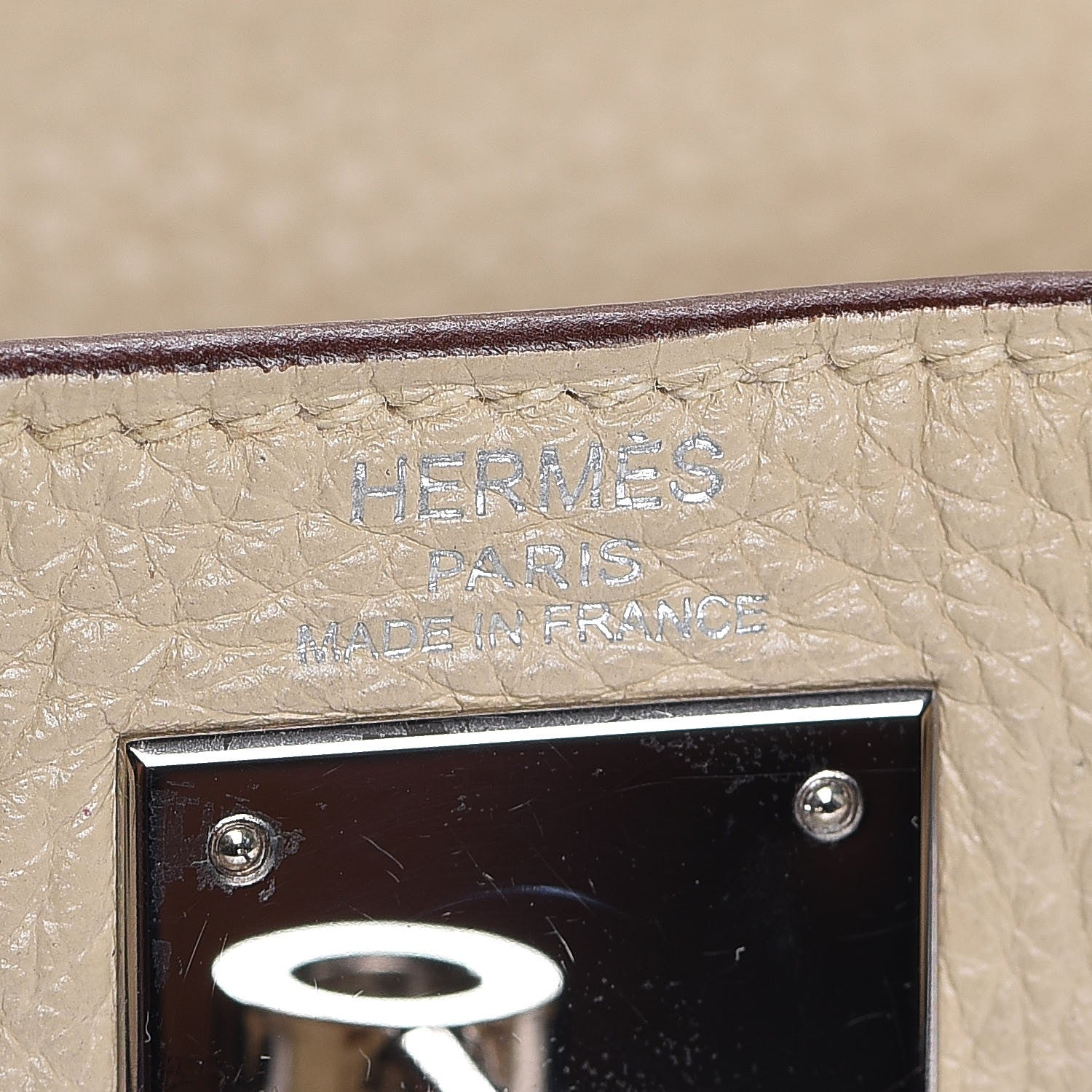 Hermes Taurillon Clemence Kelly Retourne 28 Parchemin 33 of 38
