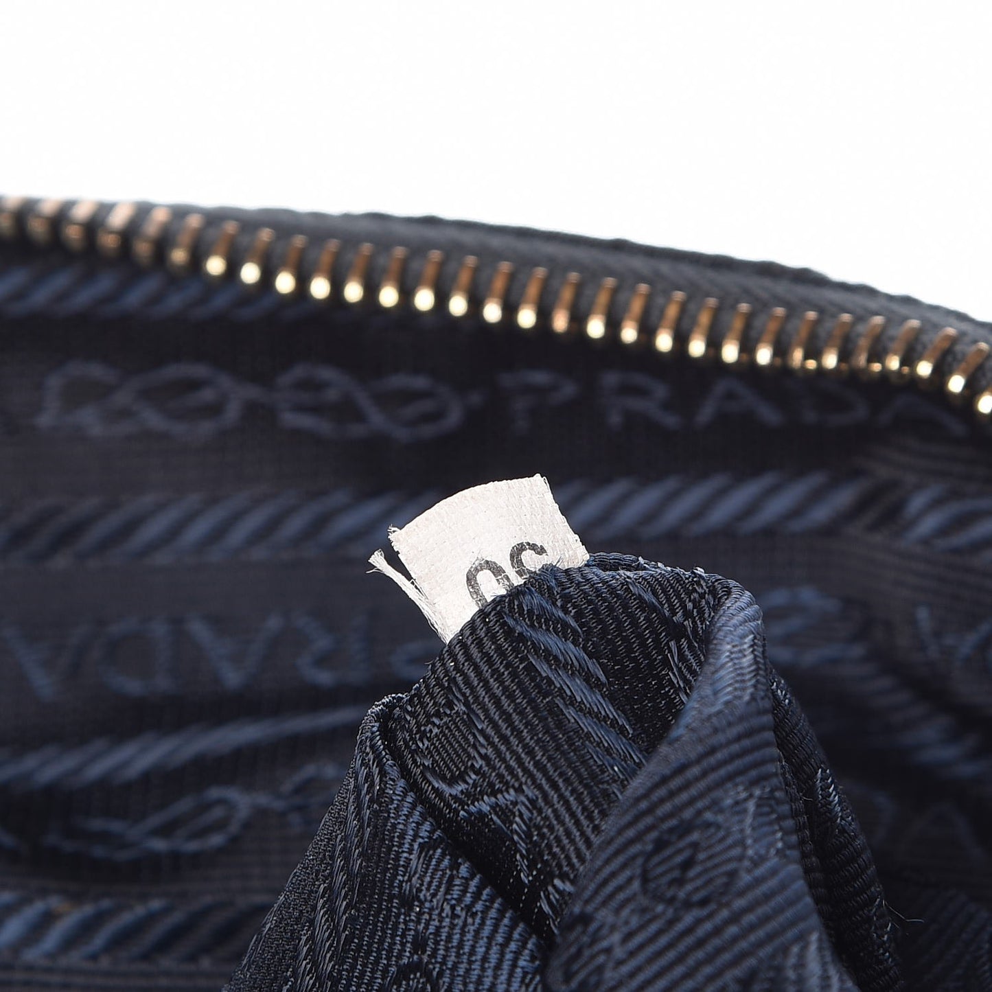 Nylon Tessuto Impuntu Quilted Flap Shoulder Bag Navy