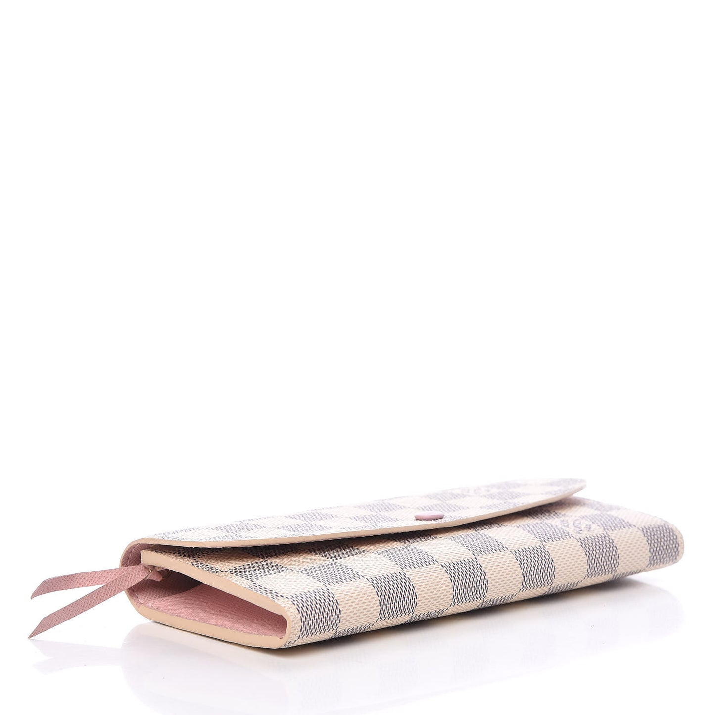 Damier Azur Emilie Wallet Rose Ballerine