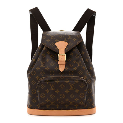 Louis Vuitton Monogram Montsouris GM Backpack 1 of 13