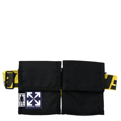 Off-White Nylon Two Pocket Belt Bag Black 1 of 14