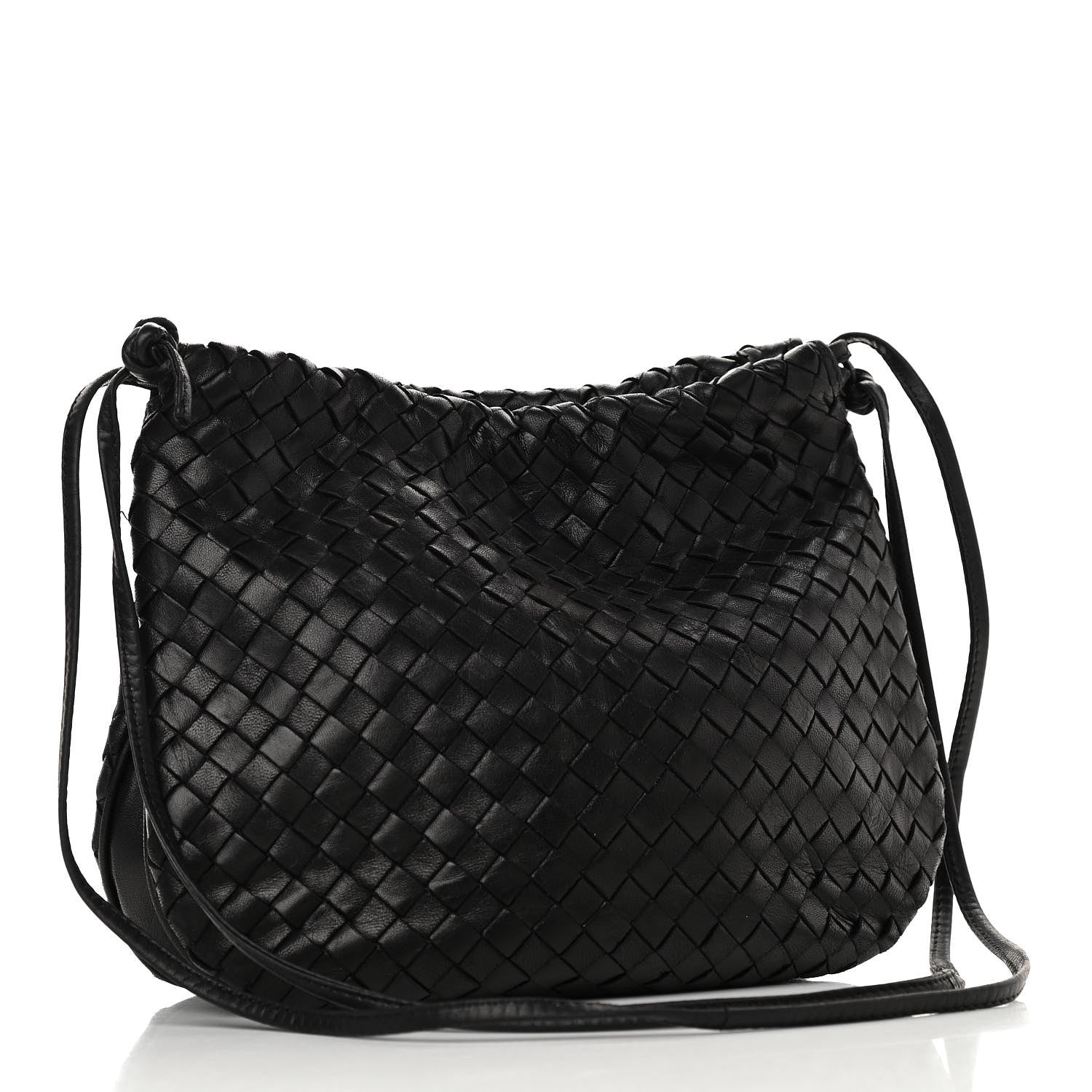 Bottega Veneta Nappa Intrecciato Crossbody Black 4 of 14