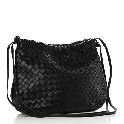 Bottega Veneta Nappa Intrecciato Crossbody Black 4 of 14