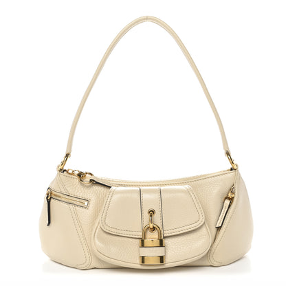 Chloe Grained Calfskin The 99 Shoulder Bag Sweet Beige 1 of 10