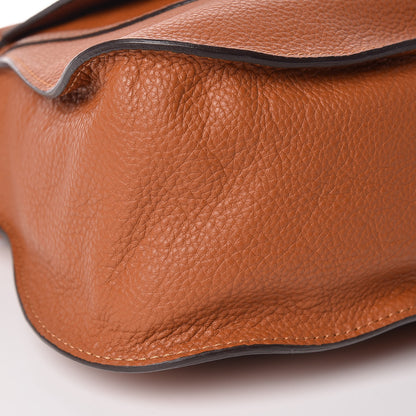 Chloe Calfskin Medium Marcie Satchel Tan 9 of 10