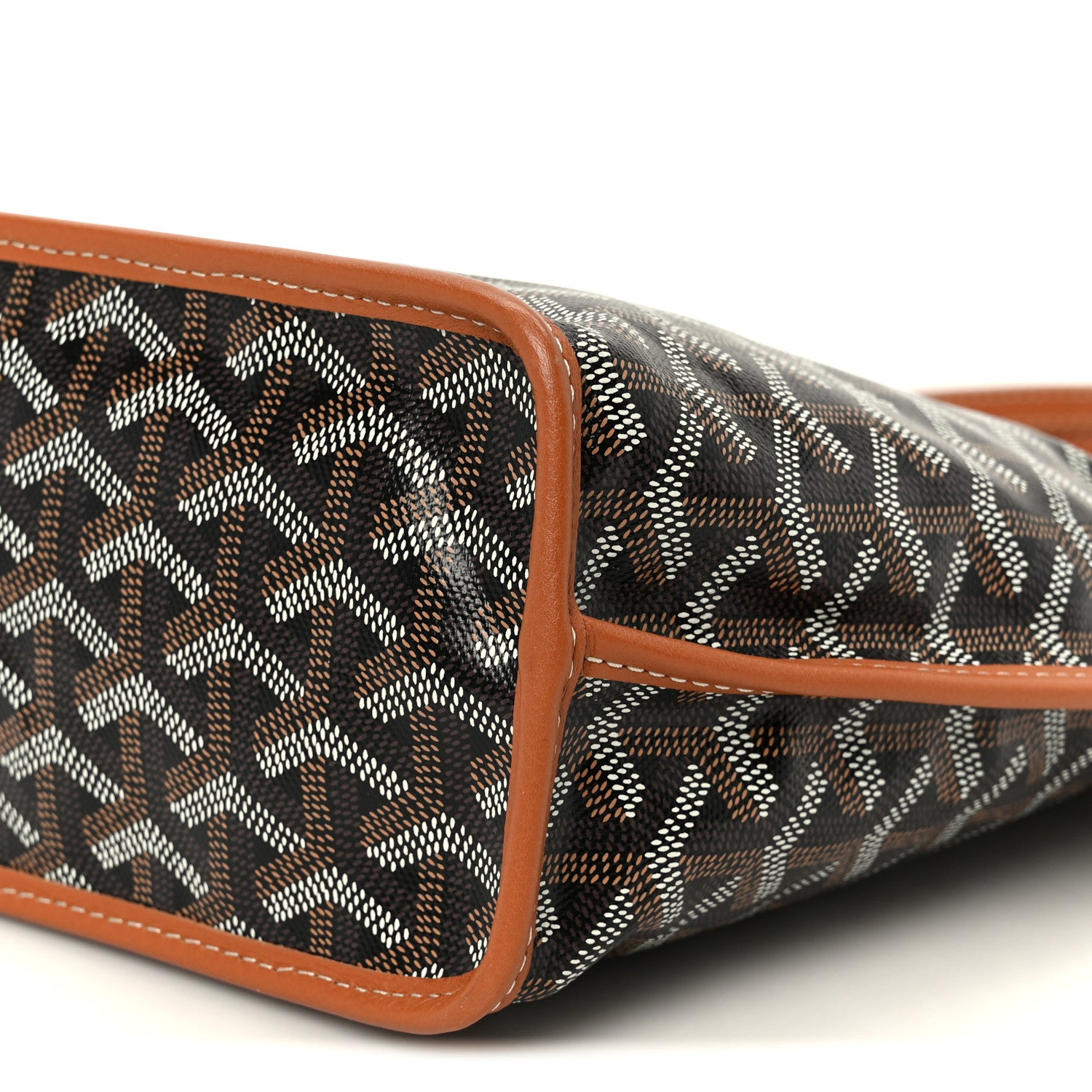 Goyard Goyardine Reversible Mini Anjou Black Gold 18 of 19