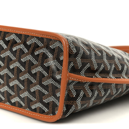 Goyard Goyardine Reversible Mini Anjou Black Gold 18 of 19