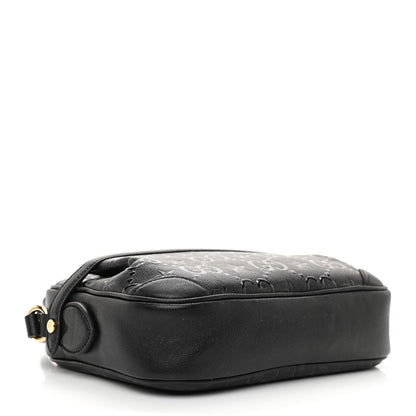 Gucci Wonka Grain Calfskin GG Monogram Star Embossed Small GG Shoulder Bag Black 4 of 9
