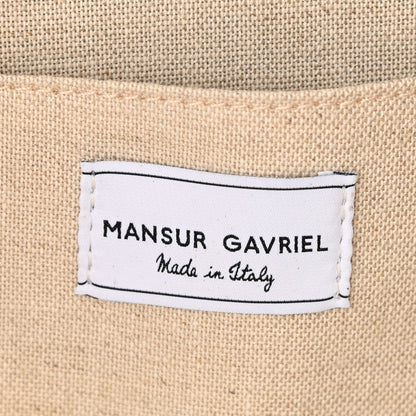Mansur Gavriel Calfskin Circle Crossbody Bag Black 6 of 10
