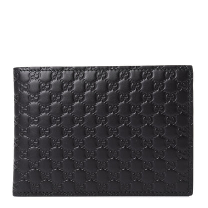 Gucci Microguccissima Bi-Fold Wallet Black 1 of 7