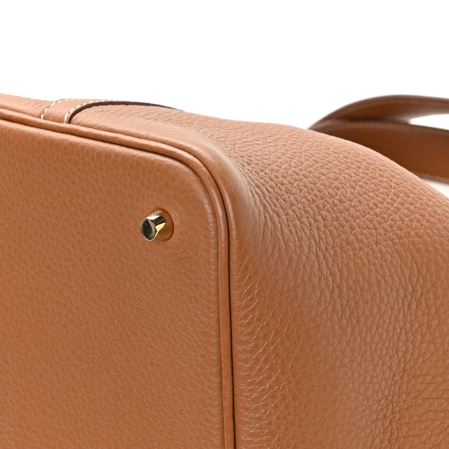 Taurillon Clemence Picotin Lock 22 MM Gold