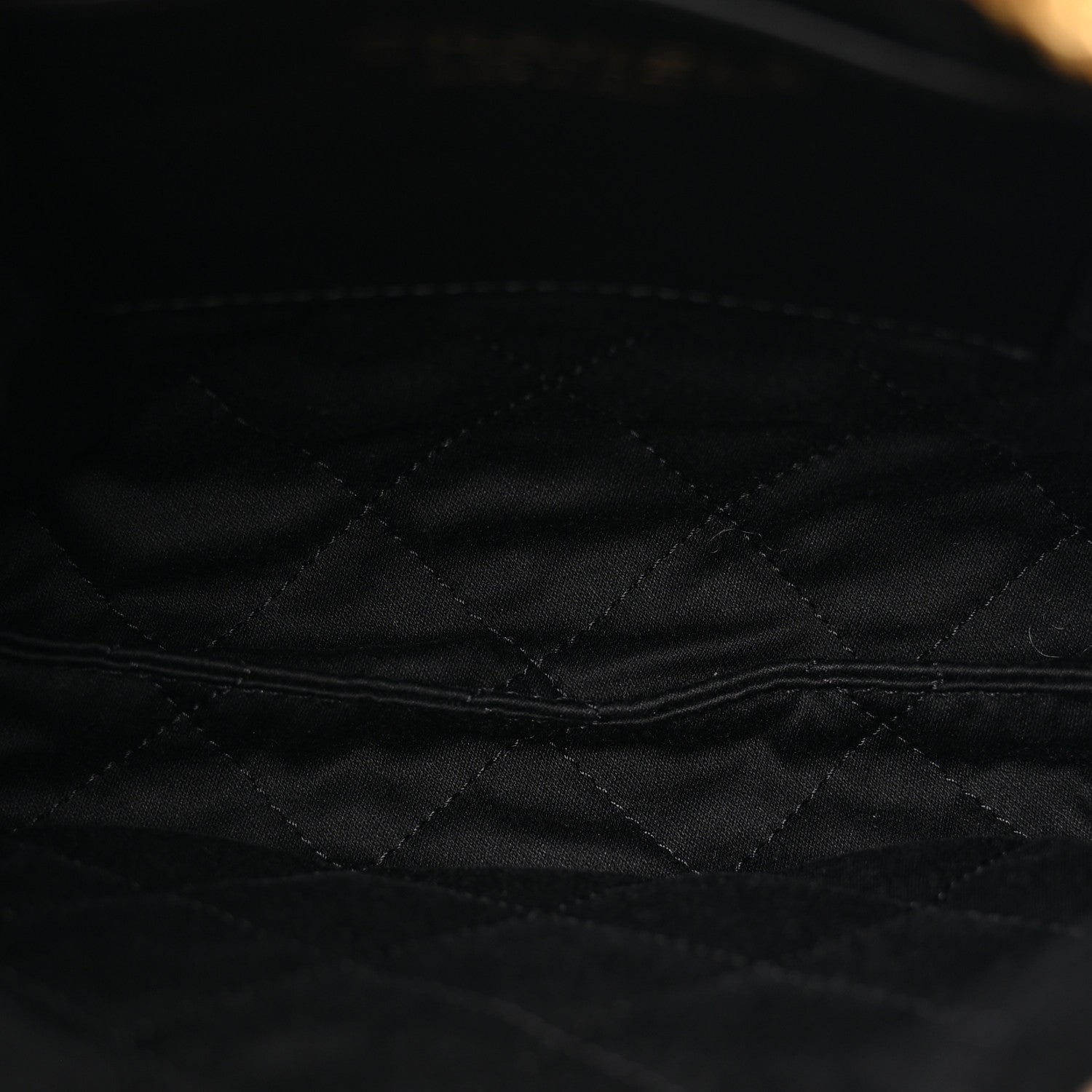 Chanel Metallic Calfskin Macrame Mini Chanel 22 Gold 5 of 10
