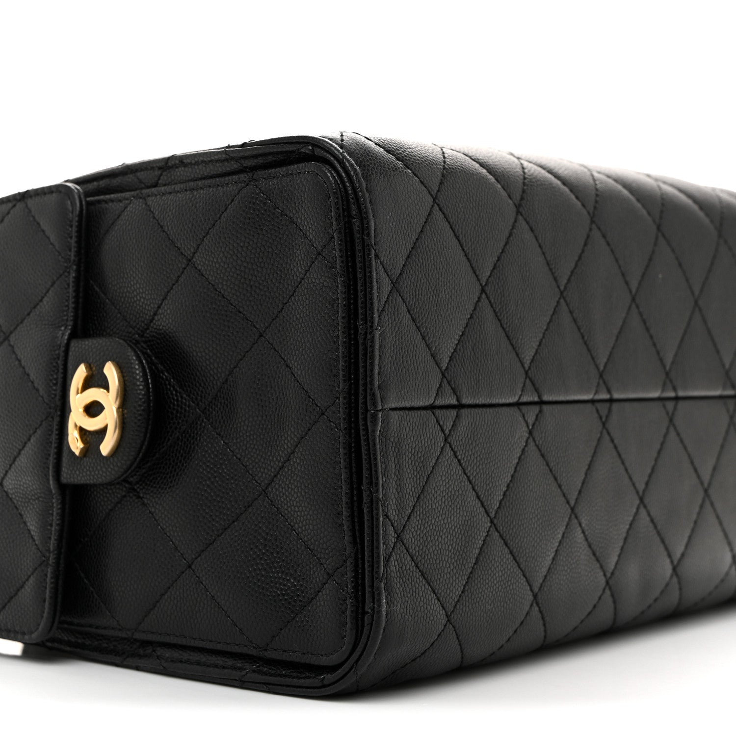 Chanel Caviar Quilted Small Chanel 25 Handbag Black 9 of 13