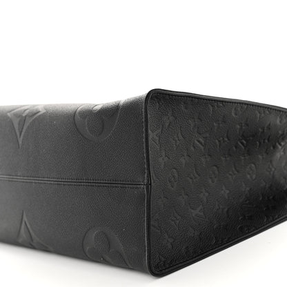 Louis Vuitton Empreinte Monogram Giant Onthego GM Black 9 of 9