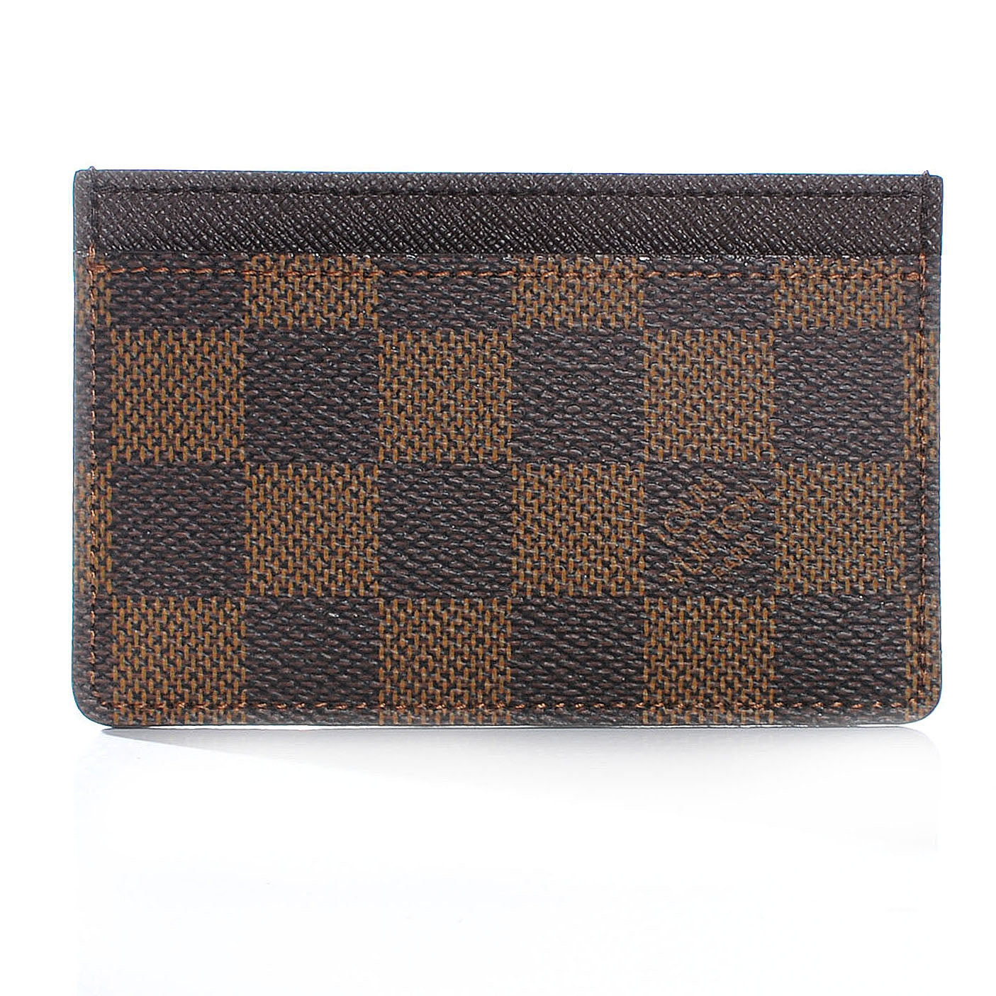 Damier Ebene Simple Card Holder