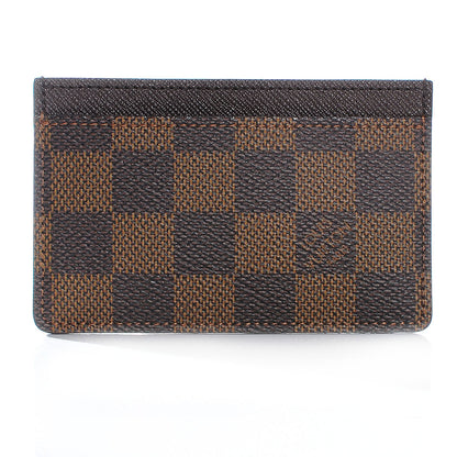 Louis Vuitton Damier Ebene Simple Card Holder 1 of 6