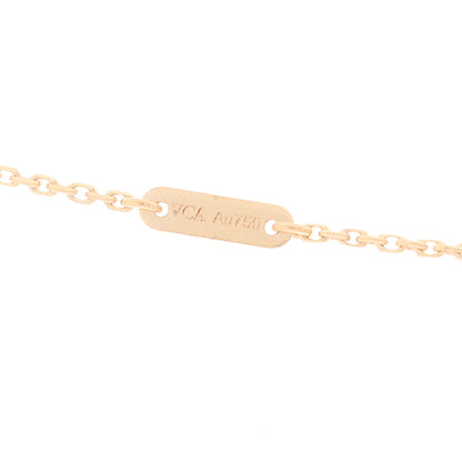 Van Cleef & Arpels 18K Rose Gold Sweet Alhambra Pendant Necklace 5 of 7