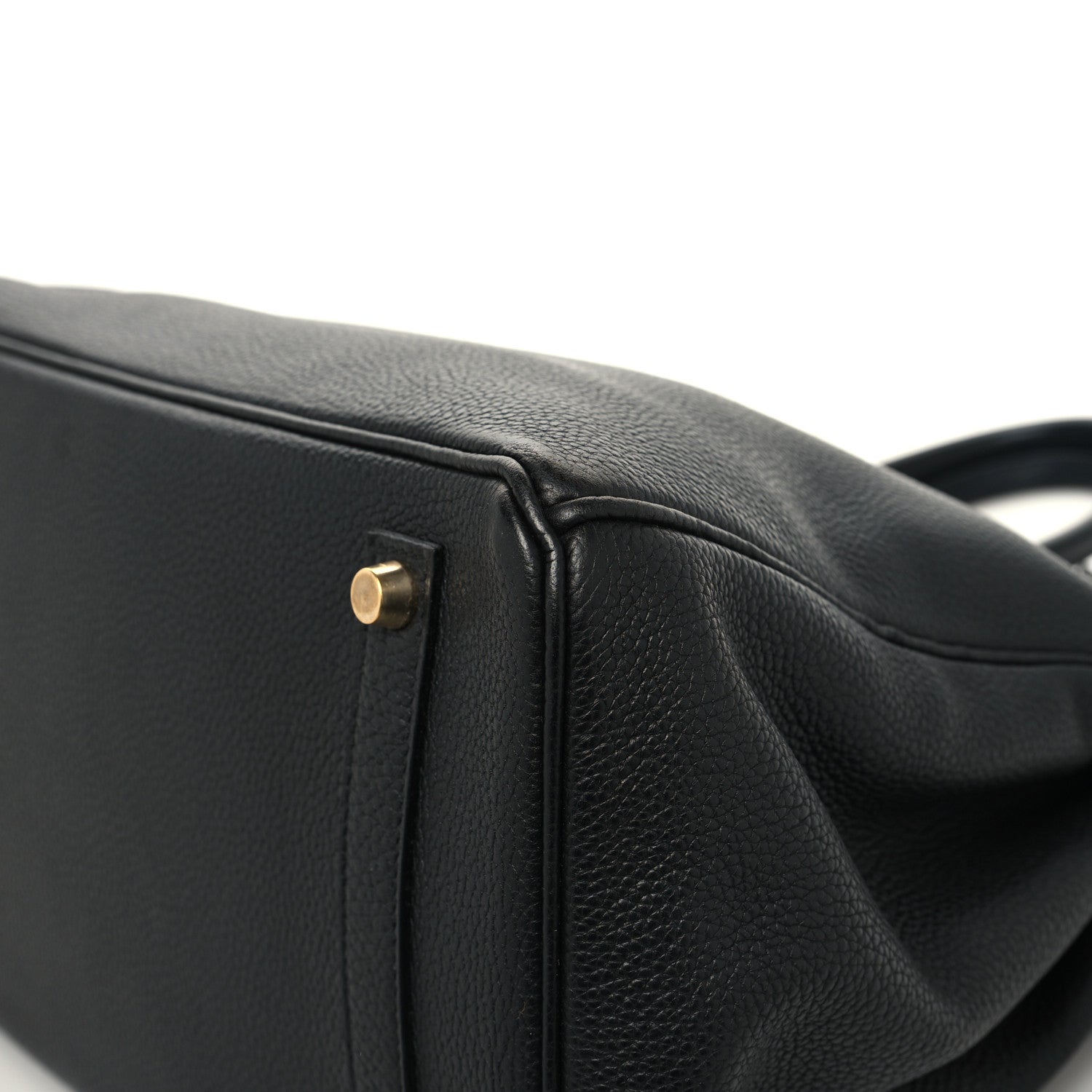 Hermes Taurillon Clemence Birkin 35 Black 9 of 11