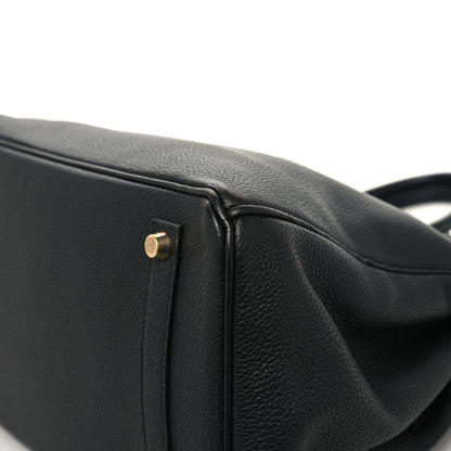 Hermes Taurillon Clemence Birkin 35 Black 9 of 11