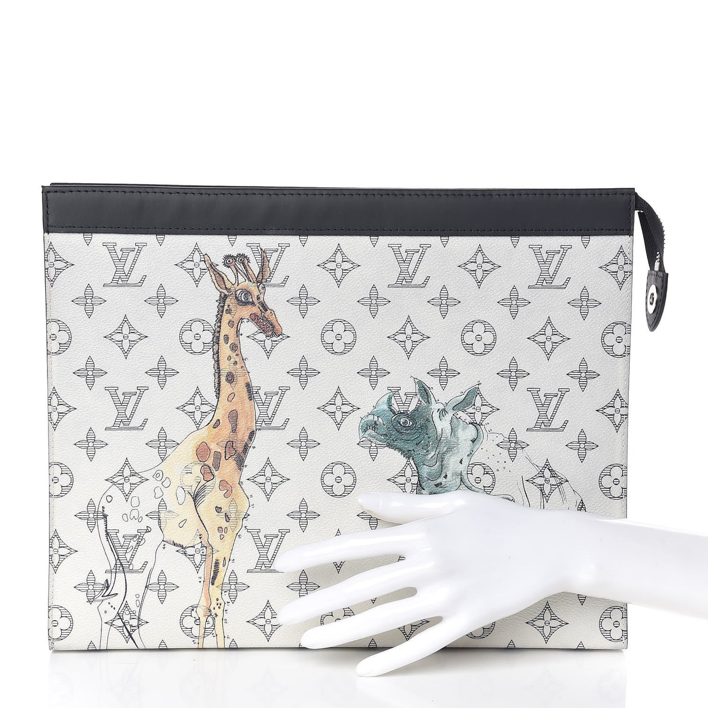 Savane Monogram Chapman Pochette Voyage GM Dune