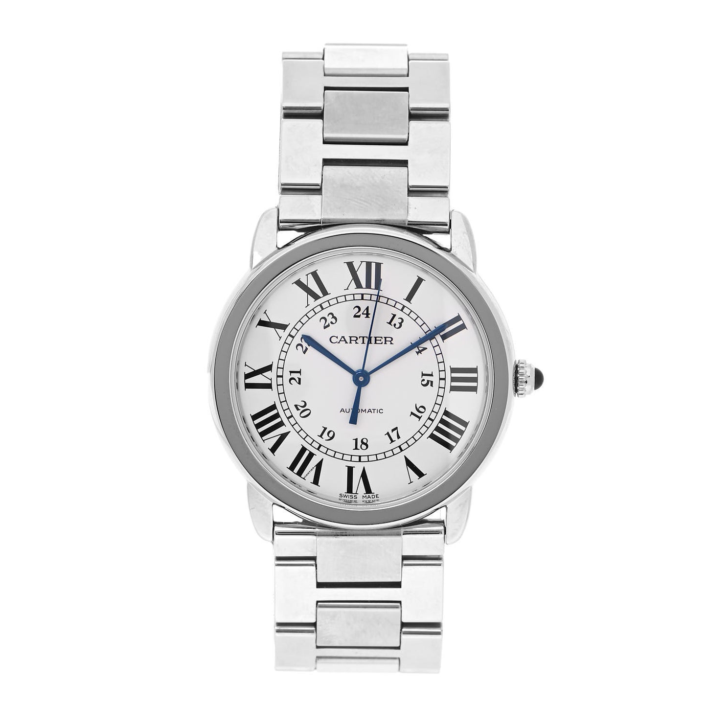 Stainless Steel 36mm Ronde Solo Automatic Watch