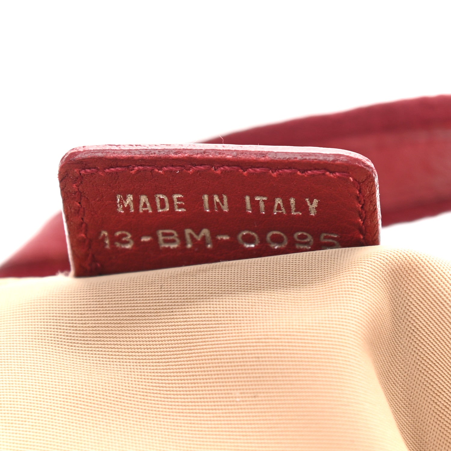 Christian Dior Monogram Tote Red 6 of 12