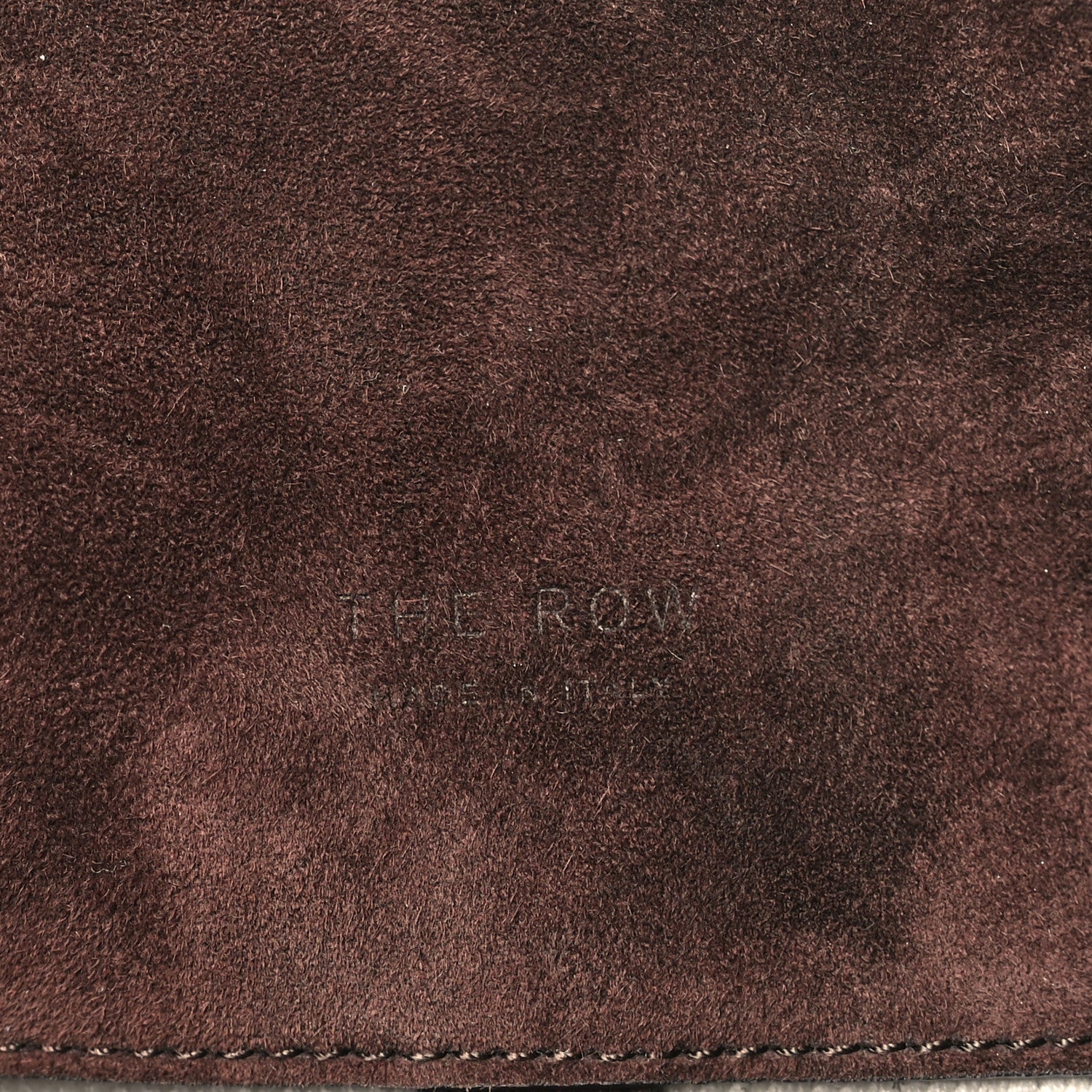 The Row Suede Soft Margaux 15 Mocha 6 of 8