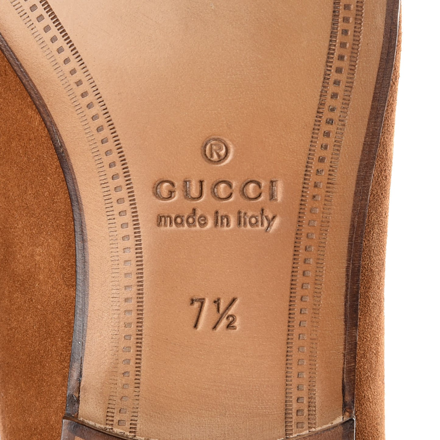 Suede Mens Brixton Horsebit Loafers 7.5 Brown