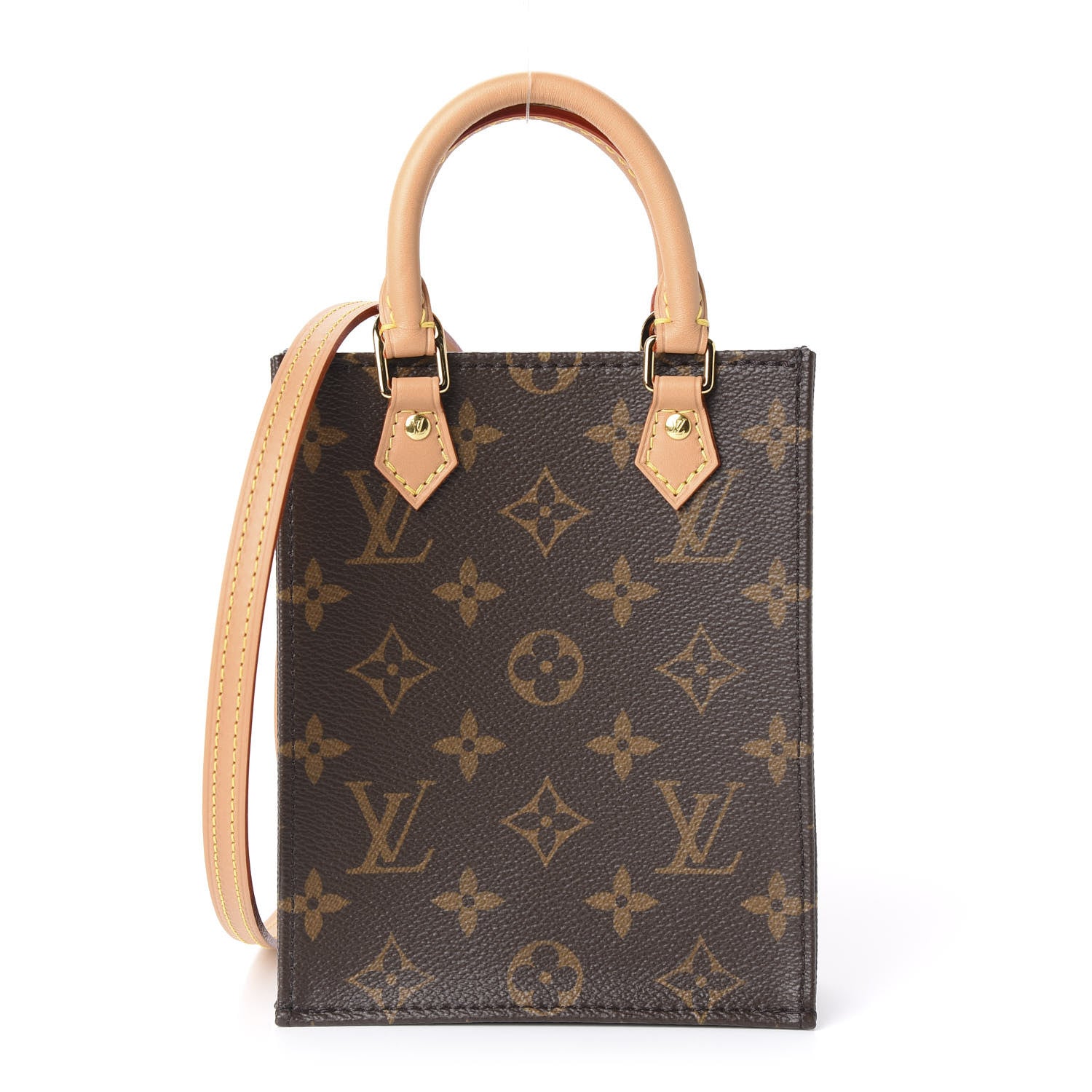 Louis Vuitton Monogram Petit Sac Plat 1 of 10