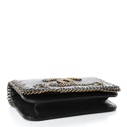 Chanel Calfskin Chain CC Small Byzance Flap Black 3 of 4