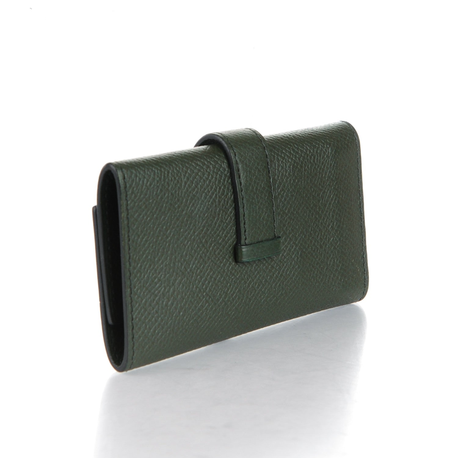 Hermes Epsom Bearn Multicles 4 Key Holder Vert Anglais 3 of 8
