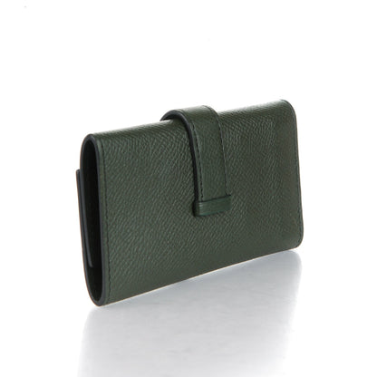Hermes Epsom Bearn Multicles 4 Key Holder Vert Anglais 3 of 8