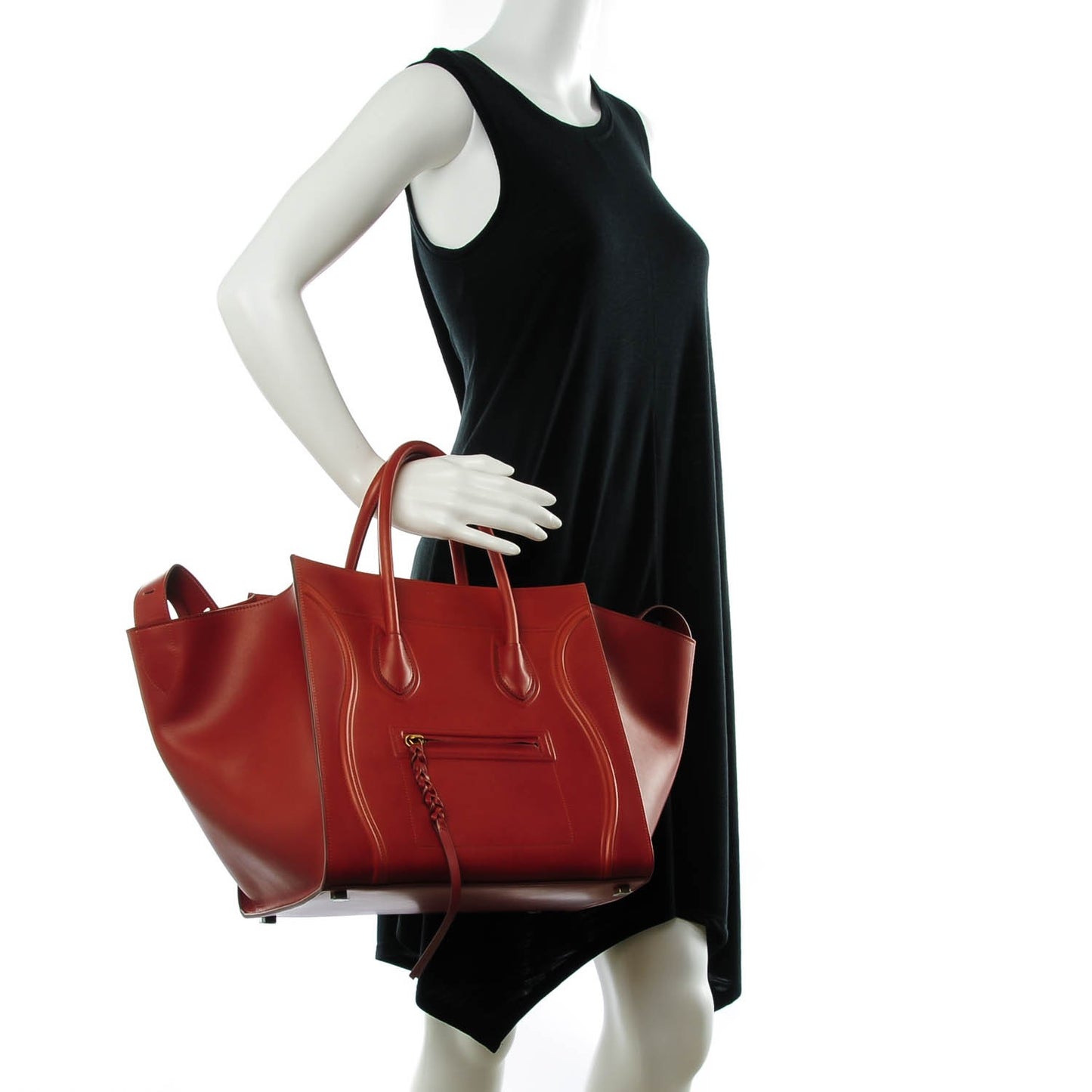 Natural Calfskin Medium Phantom Luggage Brick