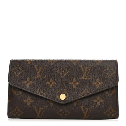 Louis Vuitton Monogram Sarah Wallet NM 1 of 6