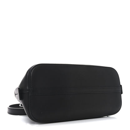 The Row Saddle Calfskin Mini Devon Bag Black 4 of 9