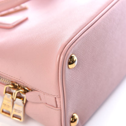 Prada Saffiano Vernice Small Promenade Tote Orchidea 11 of 14