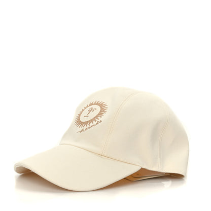 Hermes Cotton Hat 57 White Creme 1 of 7