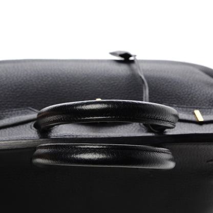 Hermes Taurillon Clemence Birkin 35 Black 28 of 36