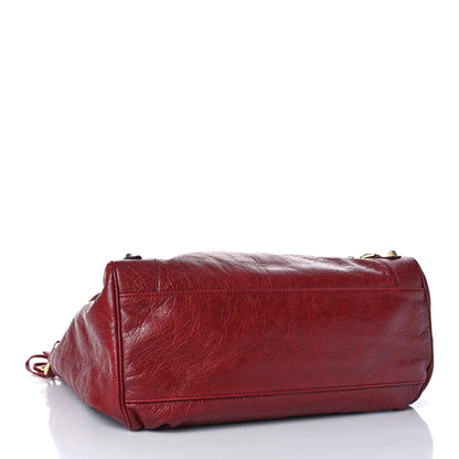 Balenciaga Agneau Giant 12 Gold Hardware Velo Rouge Cerise 4 of 15